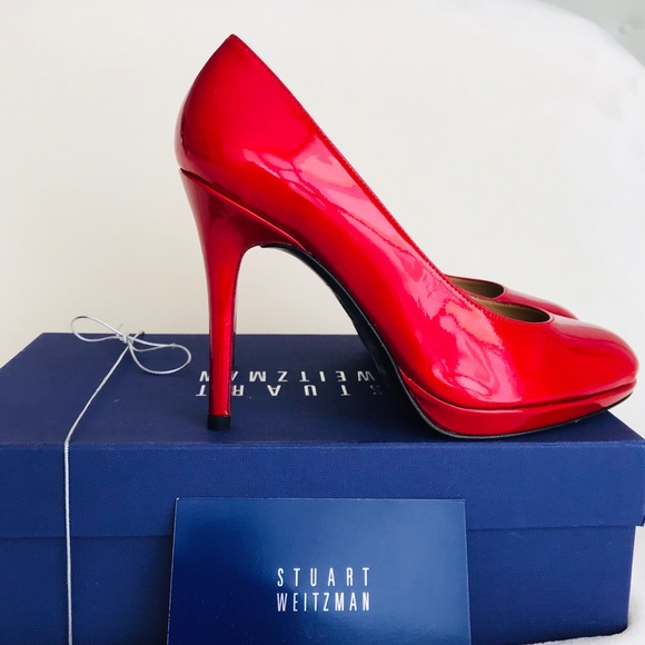 Ruby Slippers Stuart Weitzman Harrods Model Nicola Churchwood